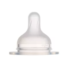   Canpol babies Savička silikonová k lahvi S-Shape 3m+ 2ks pomalá