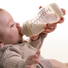   Canpol babies savička silikonová k lahvi S-Shape 9m+ 2ks rychlá