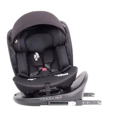   ISOFIX 360° otočná bezpečnostní autosedačka Mama Kiddies iSize Power GT2 (40-150 cm) v černé barvě s dárkem – sluneční clonou