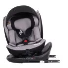 ISOFIX 360° otočná bezpečnostní autosedačka Mama Kiddies® iSize Power GT2 (40-150 cm) v šedé barvě s dárkem – sluneční clonou