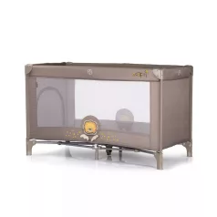 Cestovní postýlka Chipolino Capri Fix – Lion Beige