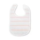 Lorelli Natural textilní bryndáčky / slintáčky na suchý zip, 3 ks – pro holčičky