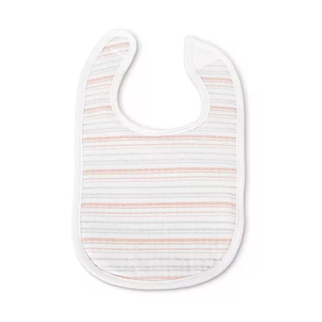 Lorelli Natural textilní bryndáčky / slintáčky na suchý zip, 3 ks – pro holčičky