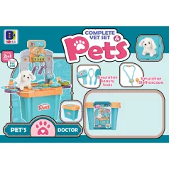 Veterinární sada hraček se štěnětem
