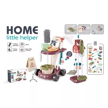 Mama Kiddies® 26dílná úklidová sada Little Helper s příslušenstvím