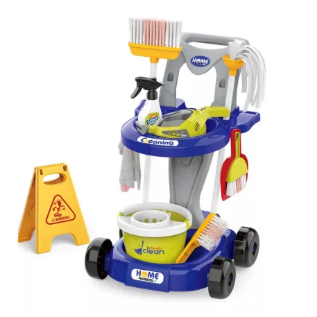 Mama Kiddies® Little Helper úklidová sada – 20 dílů, modrá barva