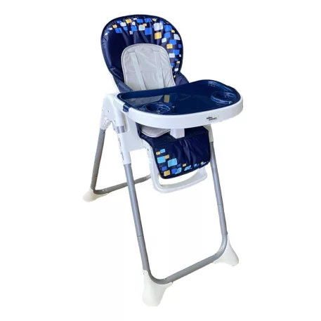 Mama Kiddies® Lylyan multifunkční jídelní židlička v modré barvě + Dárek
