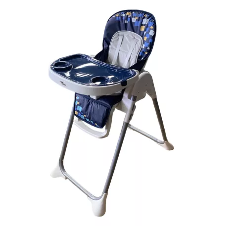 Mama Kiddies® Lylyan multifunkční jídelní židlička v modré barvě + Dárek