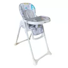Mama Kiddies® Lylyan multifunkční jídelní židlička v bílé barvě s lesním vzorem + Dárek