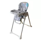 Mama Kiddies® Lylyan multifunkční jídelní židlička v bílé barvě s lesním vzorem + Dárek