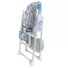 Mama Kiddies® Lylyan multifunkční jídelní židlička v bílé barvě s lesním vzorem + Dárek