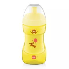 MAM Sports Cup sportovní hrnek 330 ml, 12m+ – žlutý