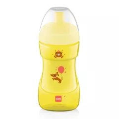 MAM Sports Cup sportovní hrnek 330 ml, 12m+ – žlutý