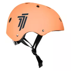   7-Brand sportovní helma – v černo-oranžové barvě – 52–56 cm