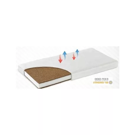 Mama Kiddies® Sofie Dreams 3vrstvá dětská matrace kokos–pěna–kokos 120 × 60 × 8 cm