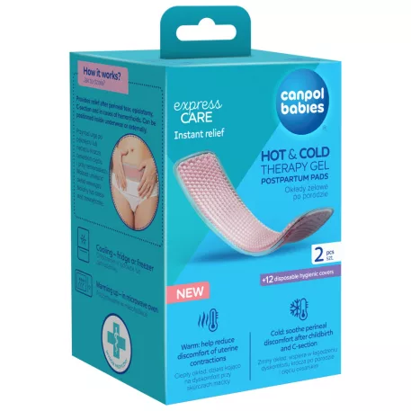 Canpol babies Poporodní gelové vložky Hot&Cold 2ks