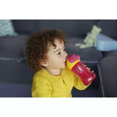   Philips Avent Bendy hrnek s ohebným brčkem 300 ml, 12m+ – pro holčičky