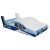 Mama Kiddies 160x80-cm dětská postel s letadla modro bílá