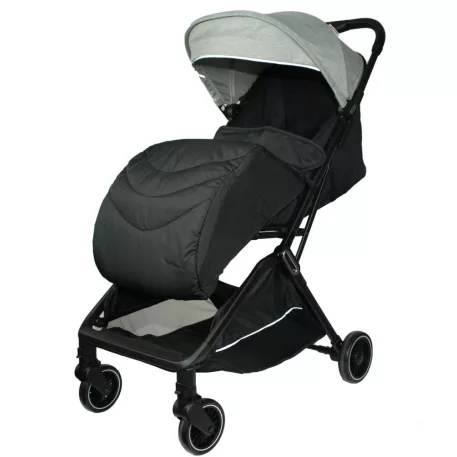 Nánožník na Mama Kiddies® Easy Travel sportovní kočárek v černé barvě