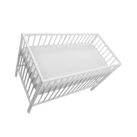 Mama Kiddies® Sofie Dreams dětské prostěradlo s gumou – bílé 120 × 70 cm
