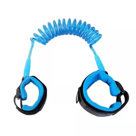 Mama Kiddies® vodítko na zápěstí v modré barvě