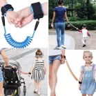 Mama Kiddies® vodítko na zápěstí v modré barvě