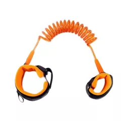Mama Kiddies® vodítko na zápěstí v oranžové barvě