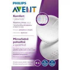 Philips Avent SCF254/24 jednorázové prsní vložky 24 ks