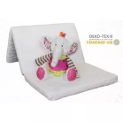 Mama Kiddies® Sofie Dreams skládací pěnová matrace 120 × 60 × 5 cm se snímatelným prošívaným potahem
