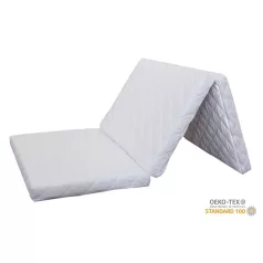   Mama Kiddies® Sofie Dreams skládací matrace s kokosovou vrstvou 120×60×5 cm se snímatelným potahem