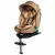 ISOFIX 360° otočná autosedačka Mama Kiddies® iSize Journey Extra (40–150 cm) v béžové barvě s opěrnou nohou, + dárek sluneční clona a opěrka nohy