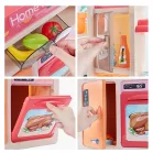 65 kusová Mama Kiddies® KitchenStar set dětská kuchyňka - v růžové barvě