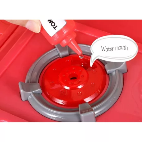 65 kusová Mama Kiddies® KitchenStar set dětská kuchyňka - v růžové barvě