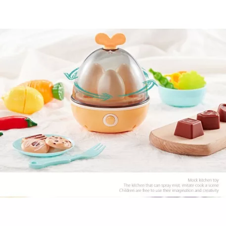65 kusová Mama Kiddies® KitchenStar set dětská kuchyňka - v růžové barvě