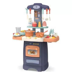   Mama Kiddies® Effluent Kitchen dětská kuchyňka – 29 dílů, modrá