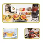 Mama Kiddies® 88 dílný Fast Food stánek – zelený, výška 102 cm