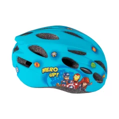   Cyklistická helma s technologií IN-MOLD a motivem Avengers – pro chlapce – 52–56 cm