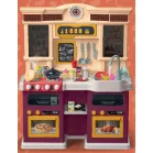Mama Kiddies® Home Chef 85 dílná dětská kuchyňská sada ve fialové barvě