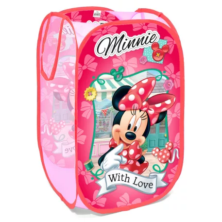Skládací koš na hračky 36 × 36 × 58 cm – Minnie Mouse