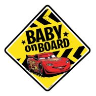   Tabulka do auta s přísavkou Dítě v autě - BABY ON BOARD - Auta