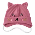 Podzimní kojenecká čepička velikost 36 – dívčí, různé vzory