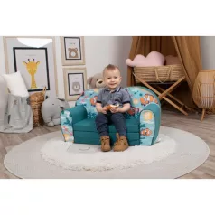   Mama Kiddies® prémiové rozkládací dvojkřeslo pro děti - Clown Fish