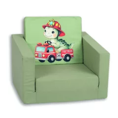   Mama Kiddies® Jednolůžková rozkládací pohovka- Fireman Turtle