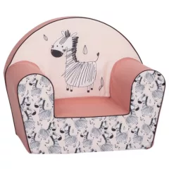 Mama Kiddies® prémiové dětské křesílko - Pink Zebra