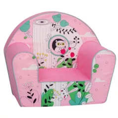   Mama Kiddies® prémiové dětské křesílko - Owl in the Circle