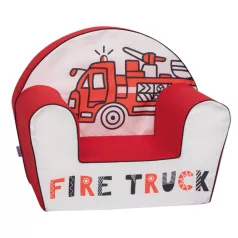   Mama Kiddies® prémiové dětské křesílko - Fire On Truck
