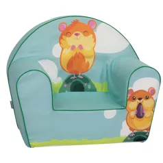 Mama Kiddies® prémiové dětské křesílko - Veverka