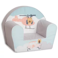 Mama Kiddies® prémiové dětské křesílko - Helicopter