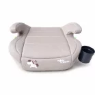Mama Kiddies® HappyRide i-Size podsedák 125–150 cm – béžový, Pony + dárek: držák na nápoj