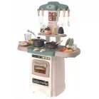 62 cm vysoká Home Kitchen dětská kuchyňská souprava s 29 doplňky v olivové barvě